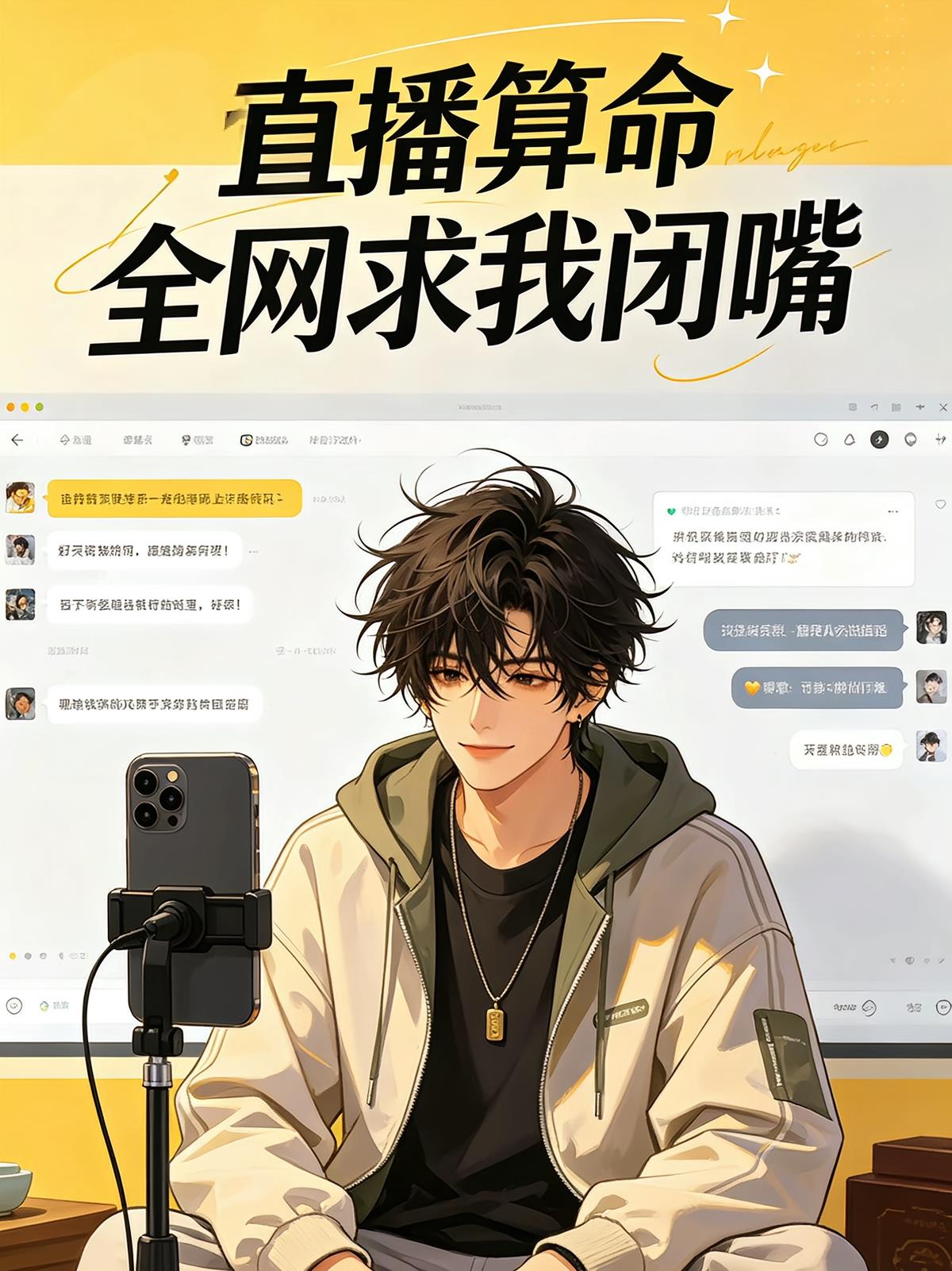 直播算命，全網(wǎng)求我閉嘴